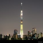 東京スカイツリー「明花」 葛飾区 四ツ木より