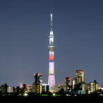 東京スカイツリー「ももいろクローバーＺ結成10周年」葛飾区 四ツ木より