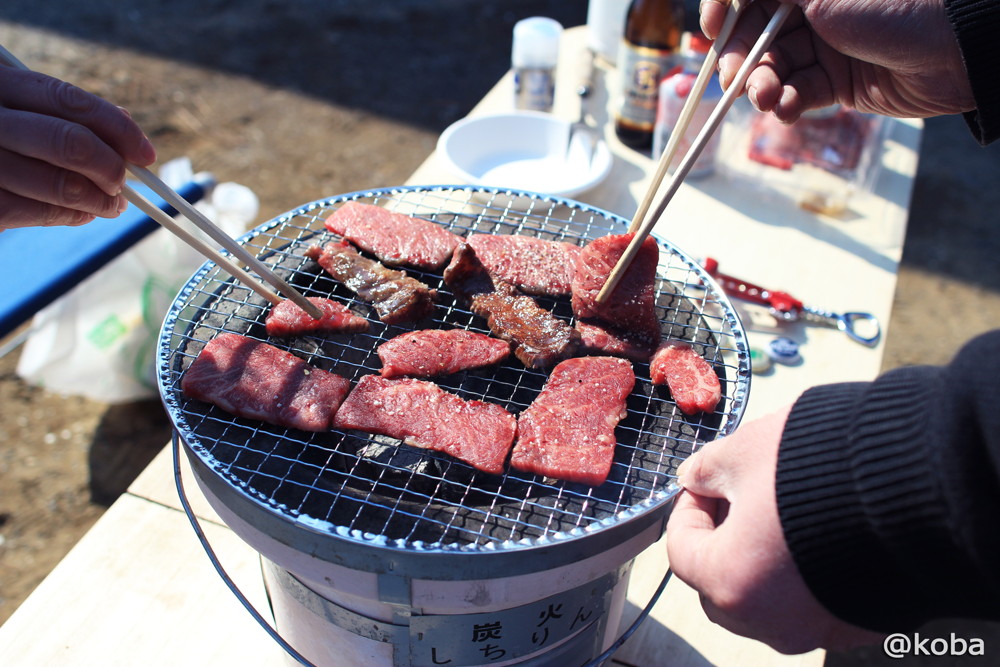 「肉を描いてきた」 米沢牛 ＢＢＱ　七輪　炭火焼　焼肉