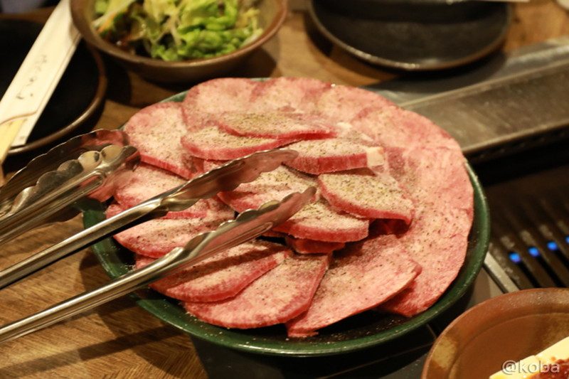 タン 東京 秋葉原 朱雀門 すじゃくもん 焼肉 すざくやきにく│こばフォトブログ