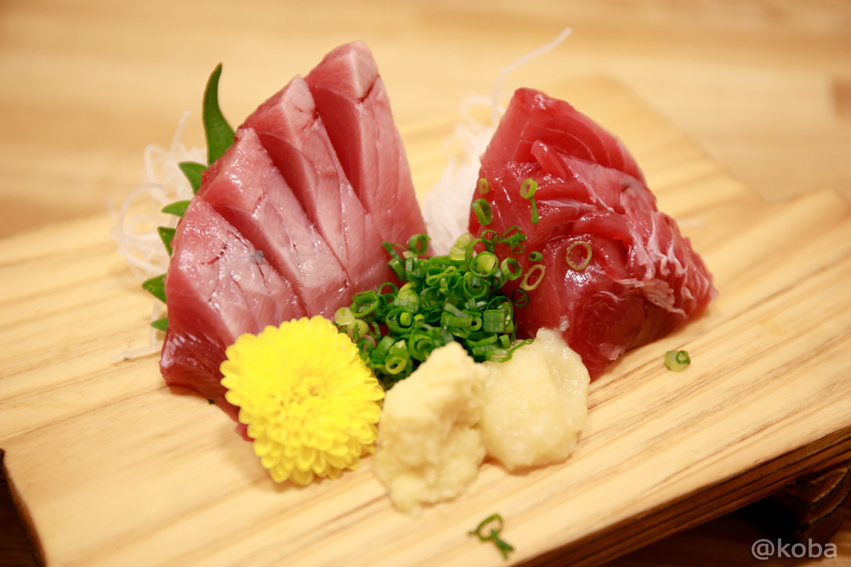 勝浦 鰹刺し（かつおの刺身）820円│鳥益(とります)│焼鳥 居酒屋│東京│新小岩ブログ
