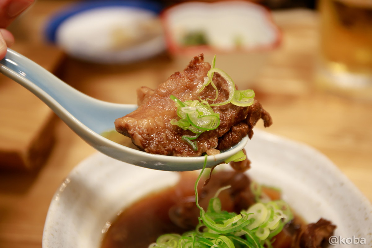 牛すじ アップの写真│鳥益(とります)│焼鳥 居酒屋│東京│新小岩ブログ
