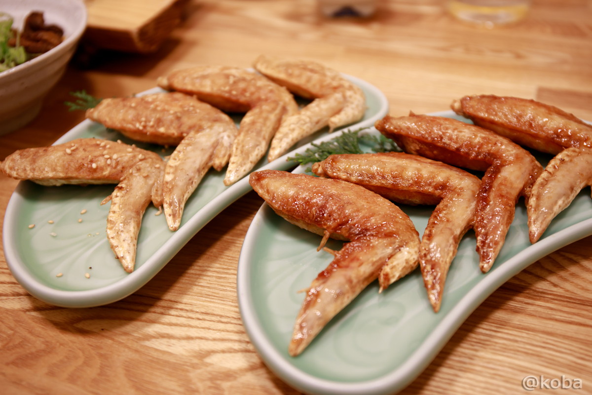 手羽っ唐 スパイシー・甘ダレ（4本入り）380円×2│鳥益(とります)│焼鳥 居酒屋│東京│新小岩ブログ