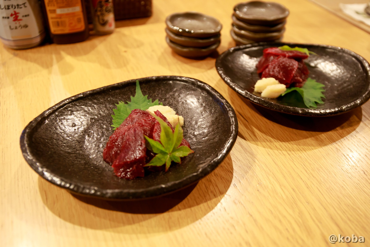 エゾ鹿刺し身 980円