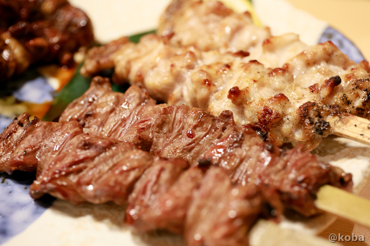 鳥ハツ・せせり串焼きの写真｜大衆酒蔵 鳥益（とります）焼鳥・居酒屋｜東京都葛飾区・新小岩