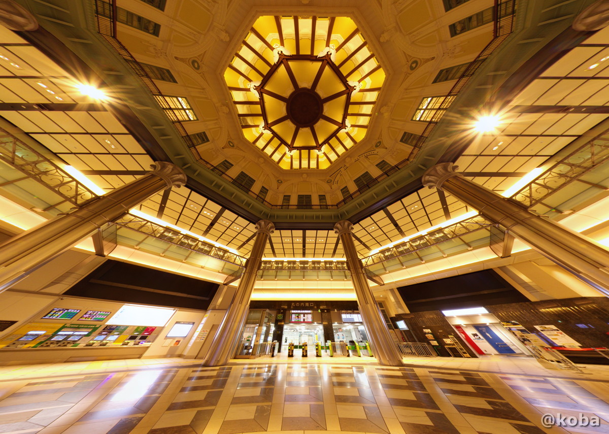 360 東京駅 朝の丸の内南口 2月 こばフォトブログ 自分らしく自由気ままに