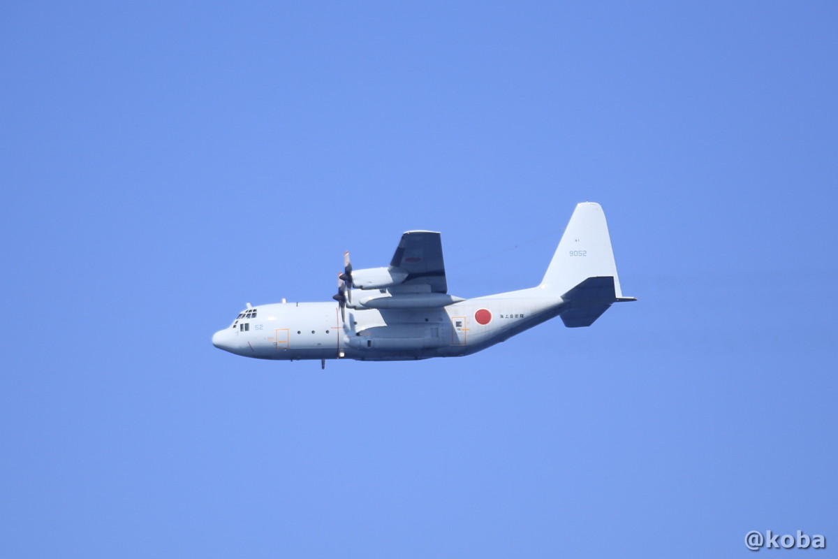 C-130R｜#05 航空機の観閲・祝賀飛行｜観艦式2015 船越岸壁 横須賀｜こばフォトブログ