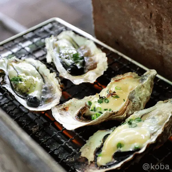 牡蠣浜焼き 動く写真(人気のトッピン牡蠣の動画)│食べ放題│活き活き家(いきいきや Ikikiya)八千代店 厚生水産│海鮮ランチ│八千代 道の駅│こばフォトブログ@koba