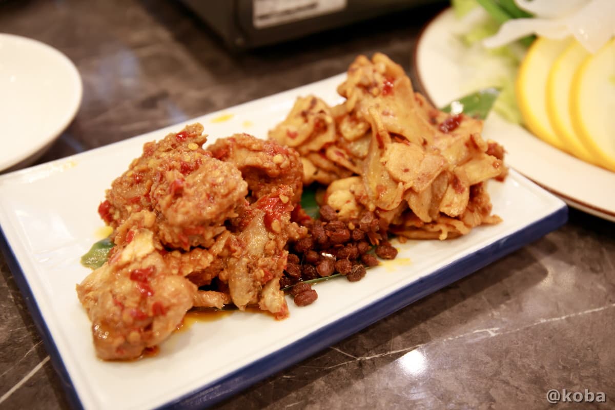 火鍋用として提供されたそのままでも食べられる味付け肉