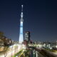 冬の粋（いき）の写真｜東京スカイツリーと北十間川｜Tokyo Sky Tree Yanagishima Footbridge｜〒136-0071 東京都墨田区文花１丁目３６ 江東区亀戸3丁目 との間・柳島歩道橋｜カメラ：Canon EOS 6D_EF24-70mm f-4L IS USM｜こばフォトブログ