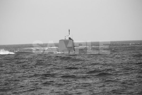 a0105_観艦式 「潜水艦」 #06 白黒 護衛艦