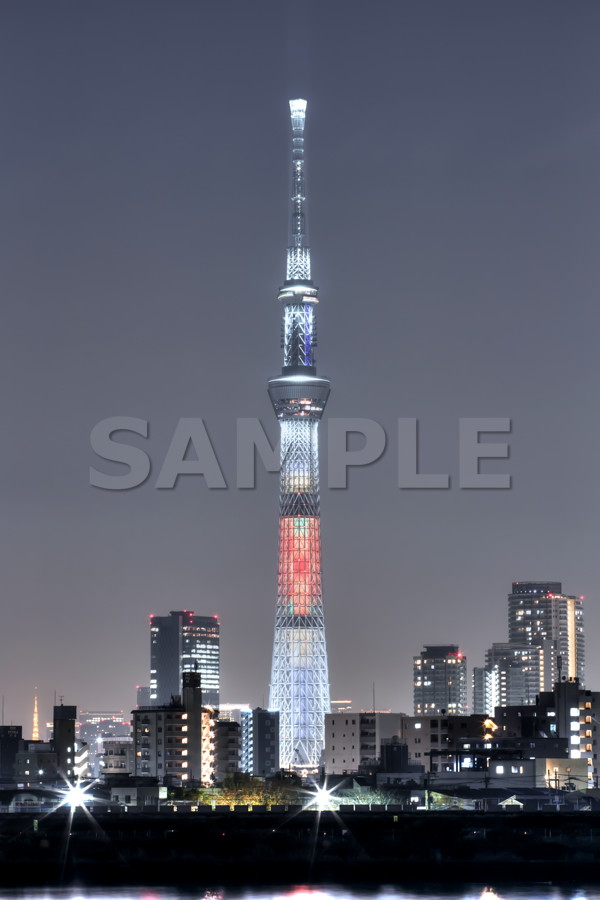 葛飾区 四ツ木 よつぎ スカイツリー Tokyo skytree 夜景 和食の日 ちらし寿司 無料 画像 フリー素材