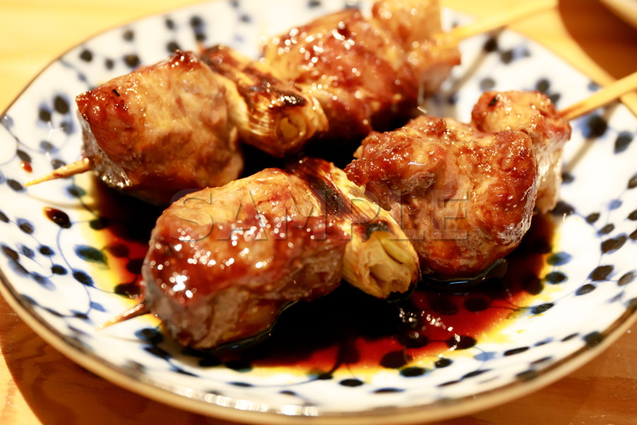 カシラ 頭肉 焼豚 串焼き 豚串 豚肉 japanese food