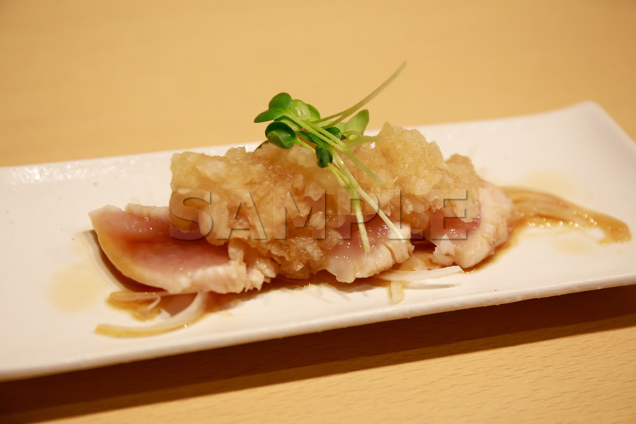 胸肉のたたきさ 鳥肉 鶏 japanese food