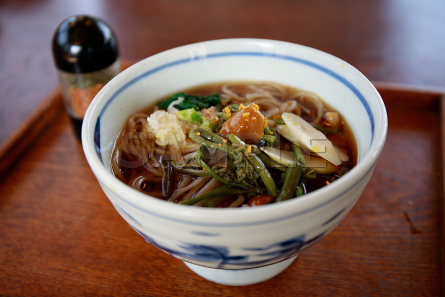 山菜そば 蕎麦 和食料理 japanese food