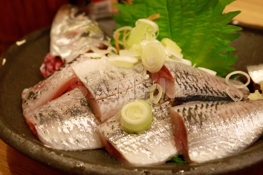 イワシ刺身 魚介 和食料理 japanese food