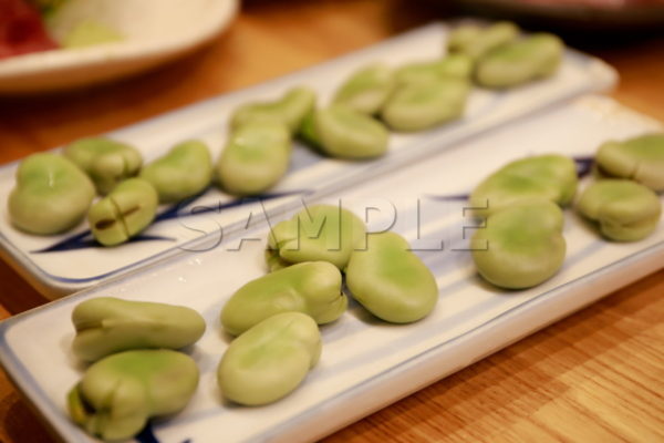 そら豆 そらまめ 蚕豆 空豆 茹で 和食料理 japanese food