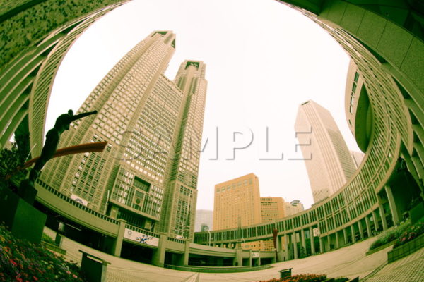 東京都庁 新宿区 Canon EF8-15mm f-4L FISHEYE USM