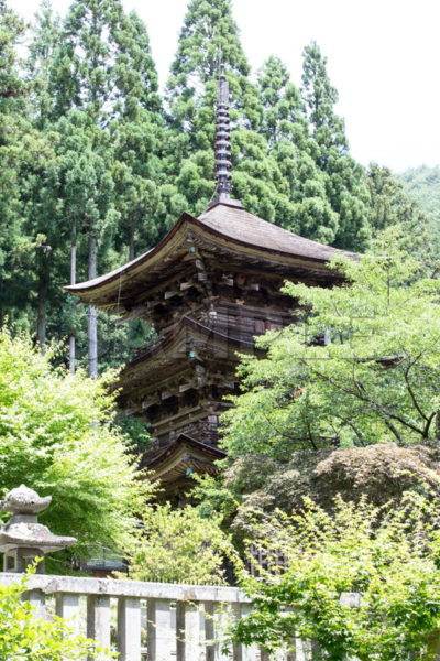 三重塔 新海三社神社 長野県 佐久市